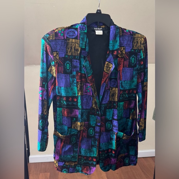 Colorful Patterned Blazer - Picture 4 of 14